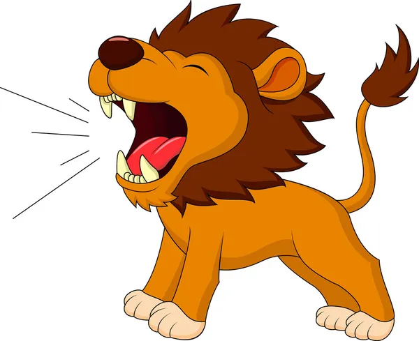 Roaring Lion Cartoon